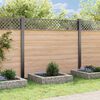 vidaXL Gabion Raised Bed Galvanised Steel 100x100x20 cm