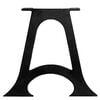 vidaXL Coffee Table Legs 2 pcs with Arched Base A-Frame Cast Iron
