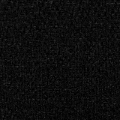 vidaXL Footstool Black 77x55x31 cm Fabric