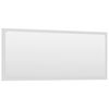 vidaXL Bathroom Mirror White 90x1.5x37 cm Engineered Wood