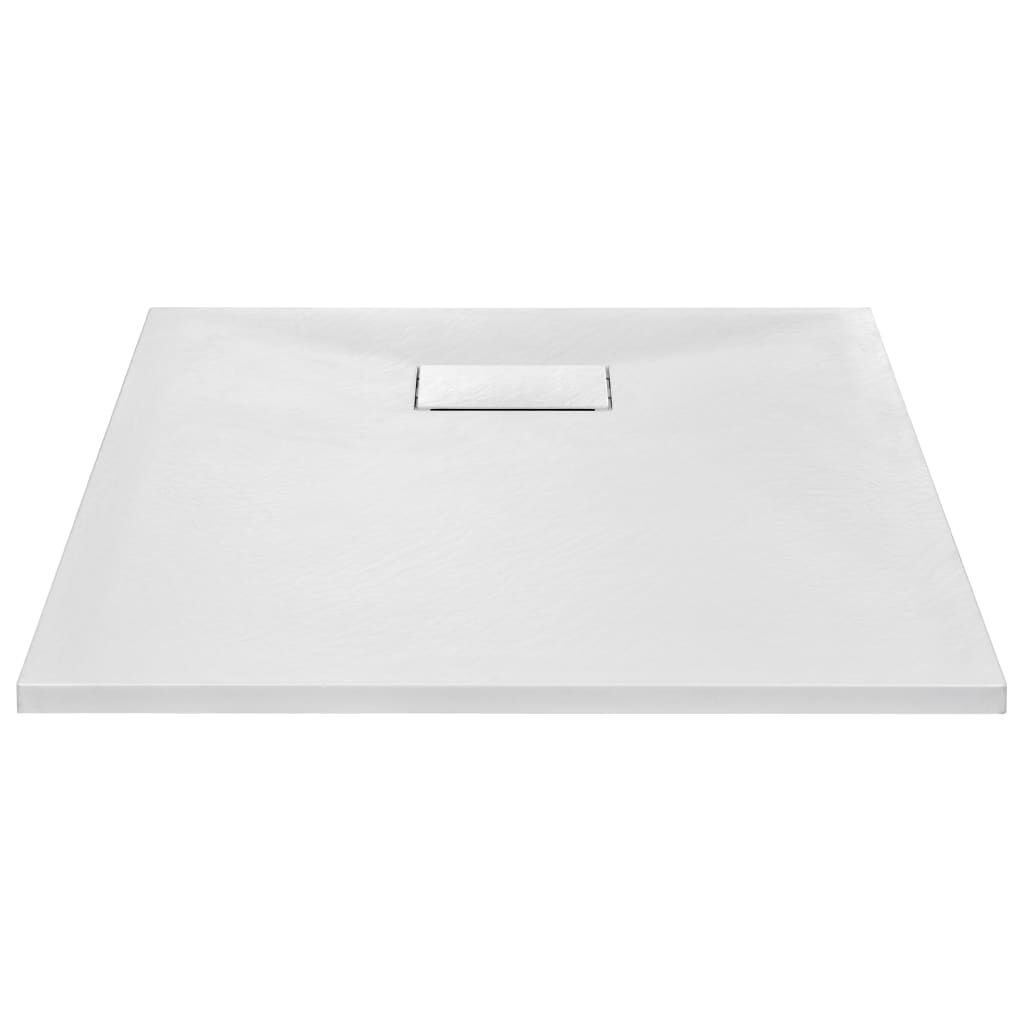 vidaXL Shower Base Tray SMC White 90x70 cm