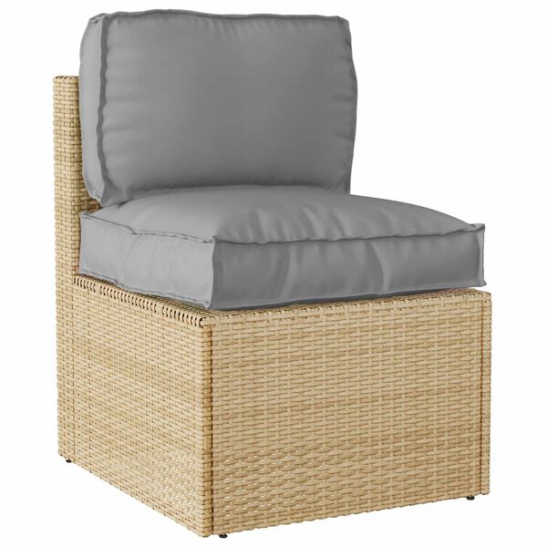 vidaXL Pallet Cushion Set 2 pcs Grey Oxford Fabric