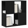 vidaXL Entertainment Center Black 60 x 24 x 63 cm Engineered wood