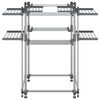 vidaXL Laundry Drying Rack 107x107x120 cm Aluminium