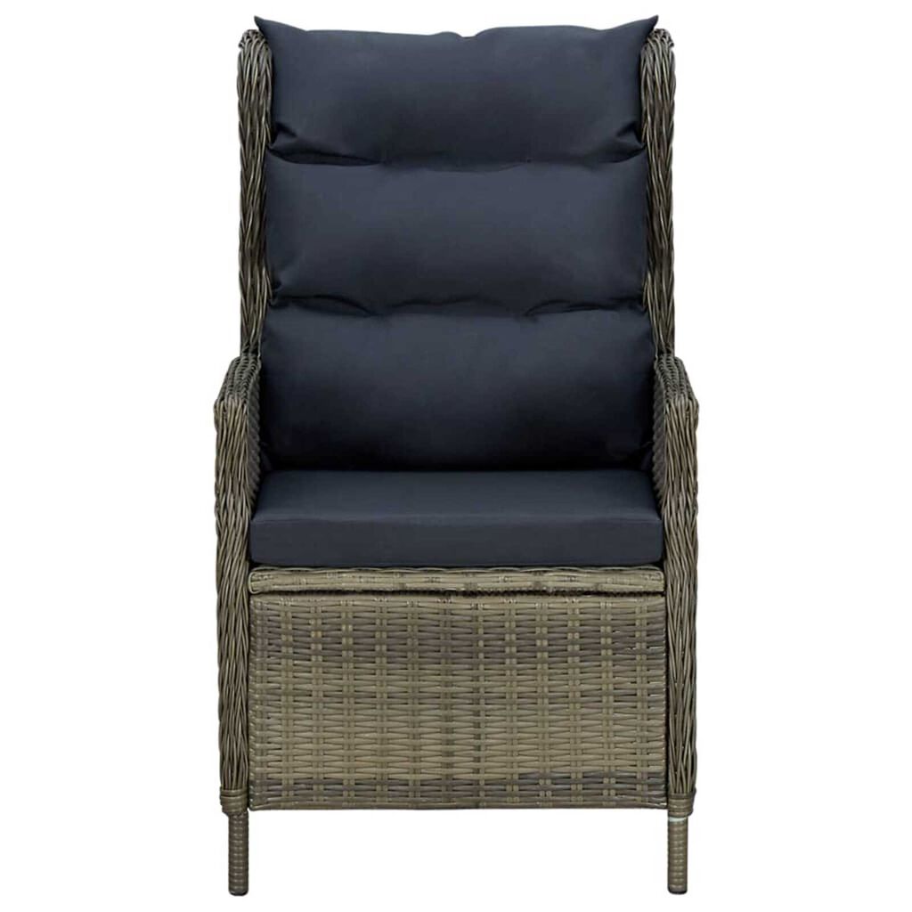 vidaXL 5 Piece Garden Dining Set Brown