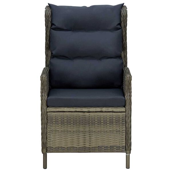 vidaXL 5 Piece Garden Dining Set Brown