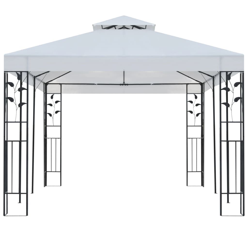 vidaXL Gazebo 3x6 m White