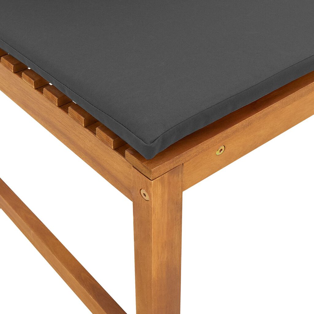 vidaXL Garden Bench Brown 100 x 50 x 91cm Solid Acacia wood