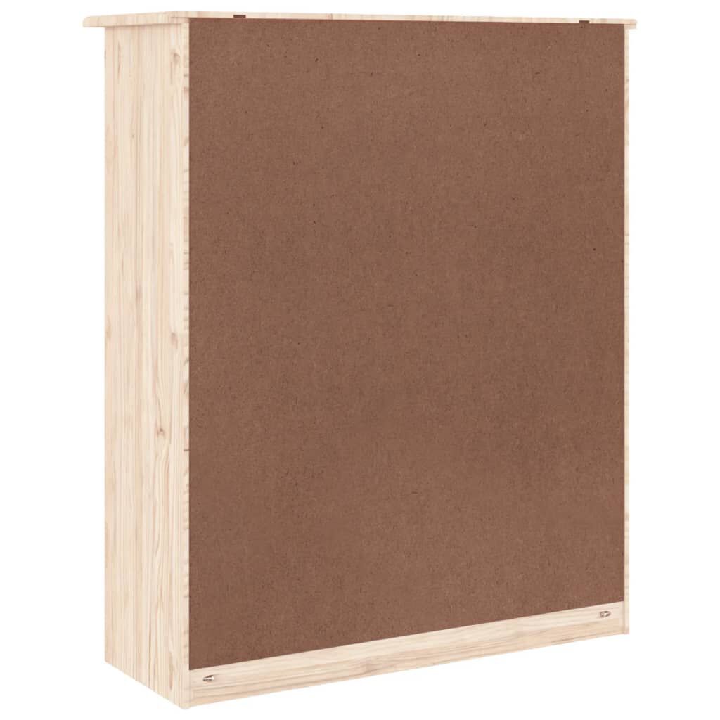 vidaXL Dresser Top ALTA 77x30x92 cm Solid Wood Pine