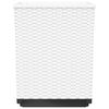 vidaXL Planters 2 pcs White 30x30x37 cm Polypropylene