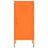 vidaXL Storage Cabinet Orange 42.5x35x101.5 cm Steel