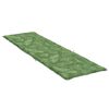 vidaXL Sun Lounger Cushion Leaf Pattern Oxford Fabric