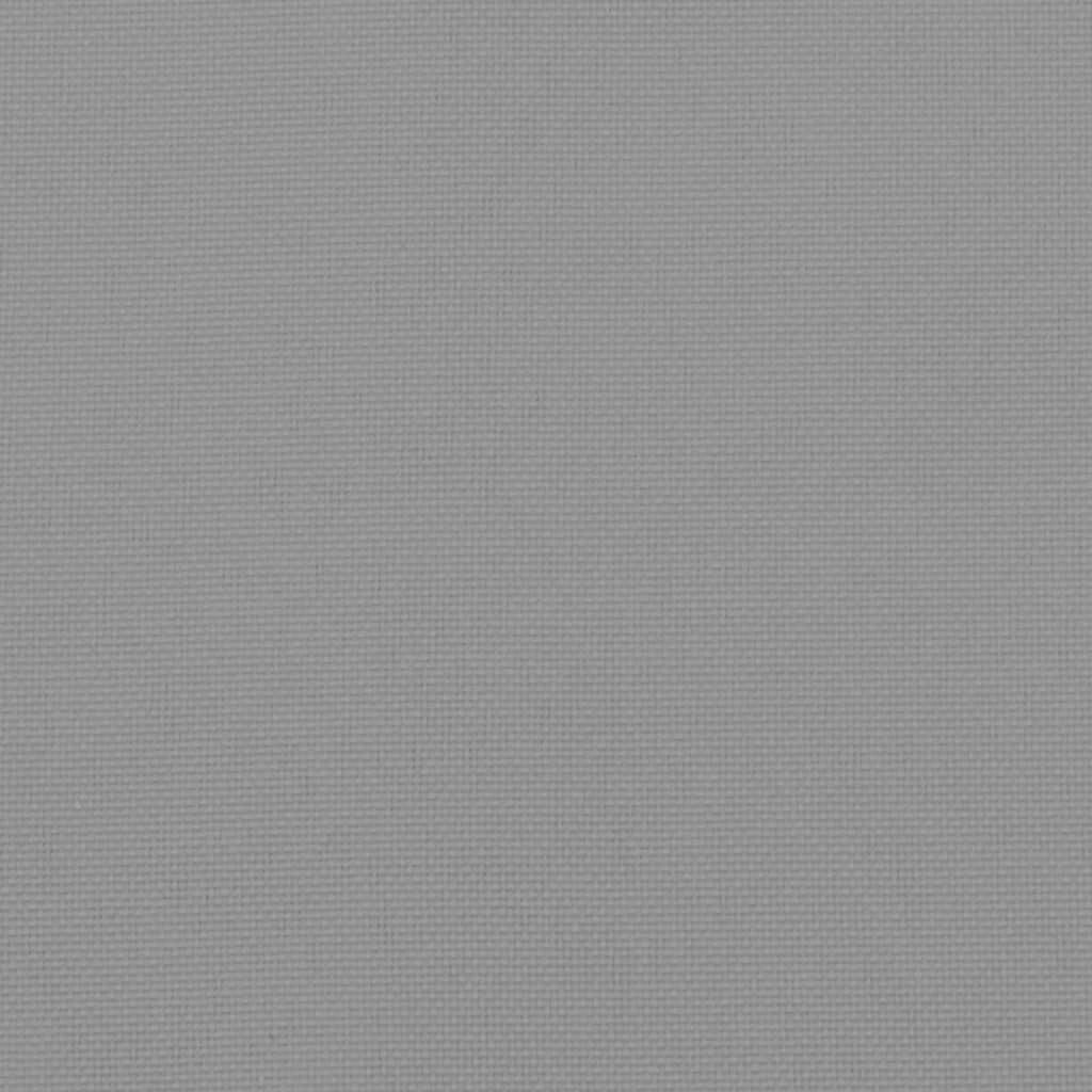 vidaXL Sun Lounger Cushion Grey 186x58x4cm Oxford Fabric