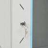 vidaXL 9U Wall Mounted Network Cabinet 19" IP20 53x40x45 cm