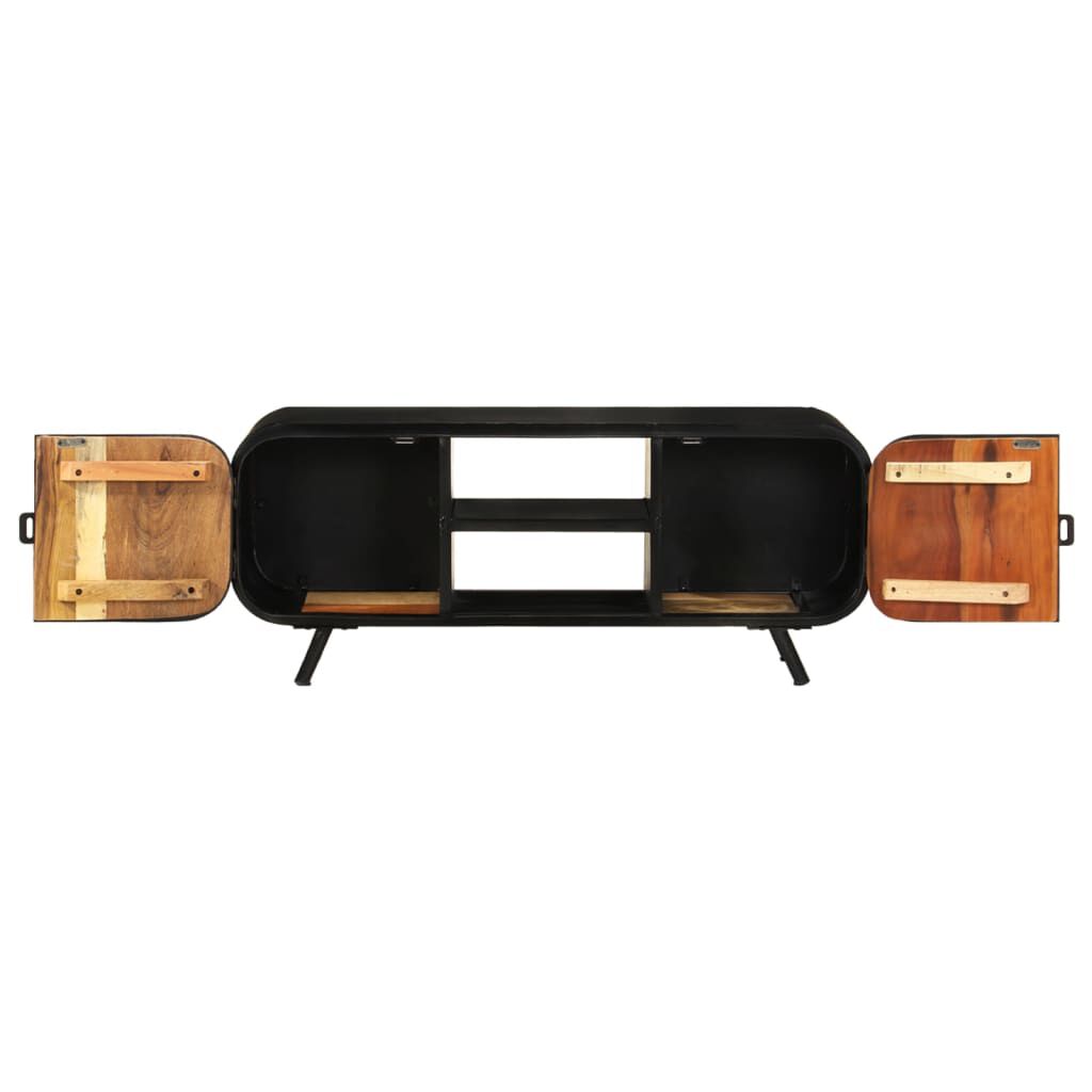 vidaXL TV Cabinet 110x30x45 cm Solid Reclaimed Wood