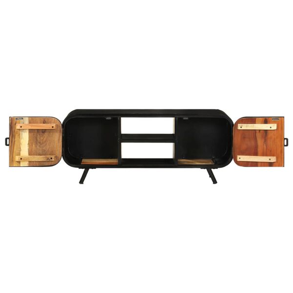 vidaXL TV Cabinet 110x30x45 cm Solid Reclaimed Wood