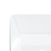 vidaXL Wash Basin White 48x37x13 cm Ceramic Rectangle