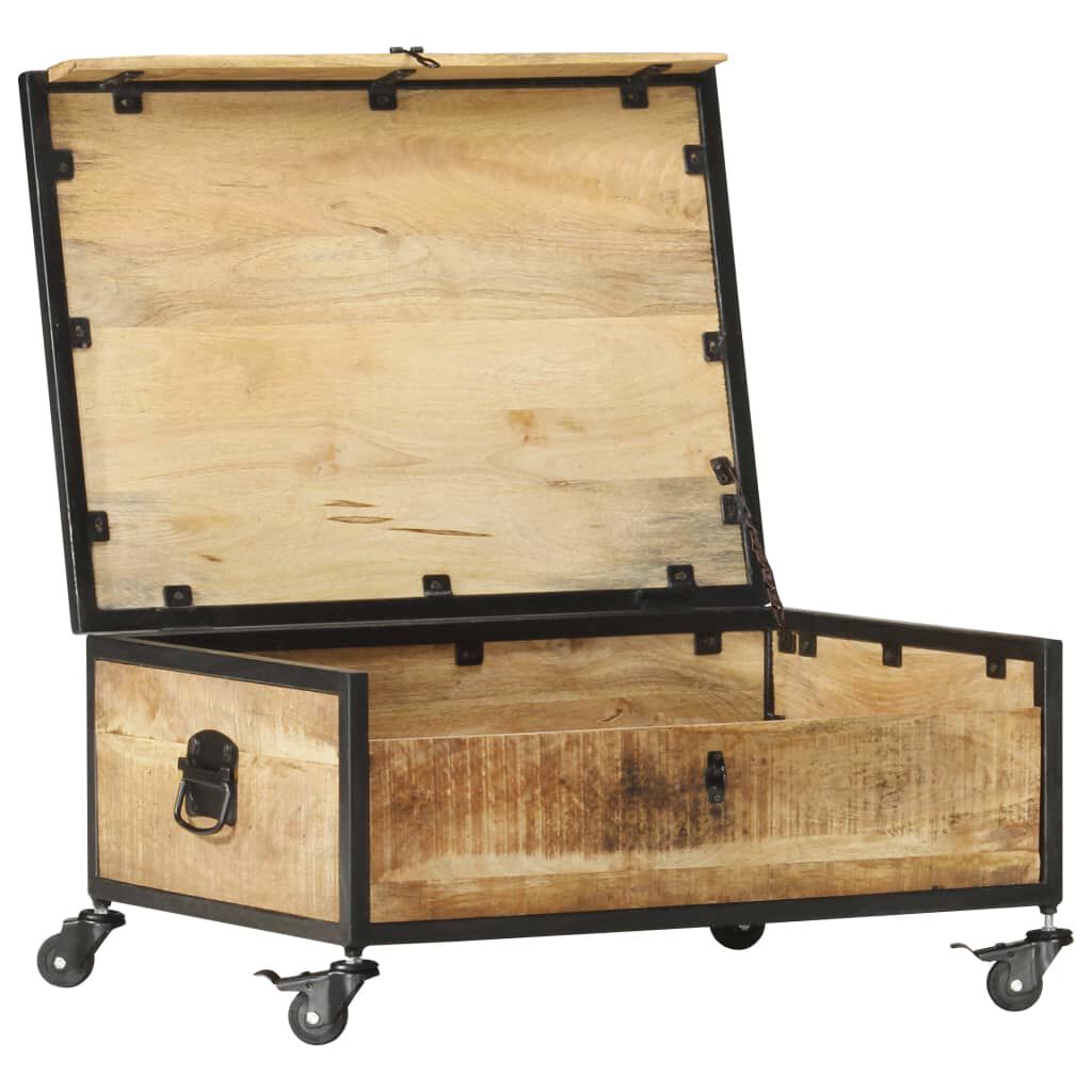 vidaXL Coffee Table 70x50x33 cm Solid Mango Wood