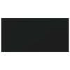 vidaXL Bookshelf Boards 8 pcs Black 40x20x1.5 cm Engineered Wood
