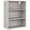 vidaXL Hanging Wall Cabinet | Concrete grey | Engineered wood | Medium