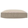 vidaXL Cushion Taupe 80 x 80 x 12 cm Oxford Fabric