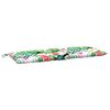 vidaXL Garden Bench Cushions 2pcs Multicolour 120x50x7cm Fabric