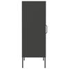 vidaXL Storage Cabinet Anthracite 42.5x35x101.5 cm Steel