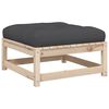 vidaXL 5 Piece Garden Sofa Set with Cushions Solid Wood Pine