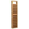 vidaXL 5-Panel Room Divider/Trellis Solid Fir Wood 201.5x180 cm