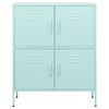 vidaXL Storage Cabinet Mint 80x35x101.5 cm Steel
