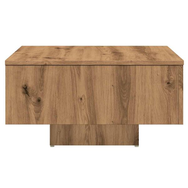 vidaXL Coffee Table Artisan Oak 60x60x31.5 cm Engineered Wood