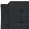 vidaXL Bed Frame without Mattress "Zadar" Black 100x190 cm Faux Leather