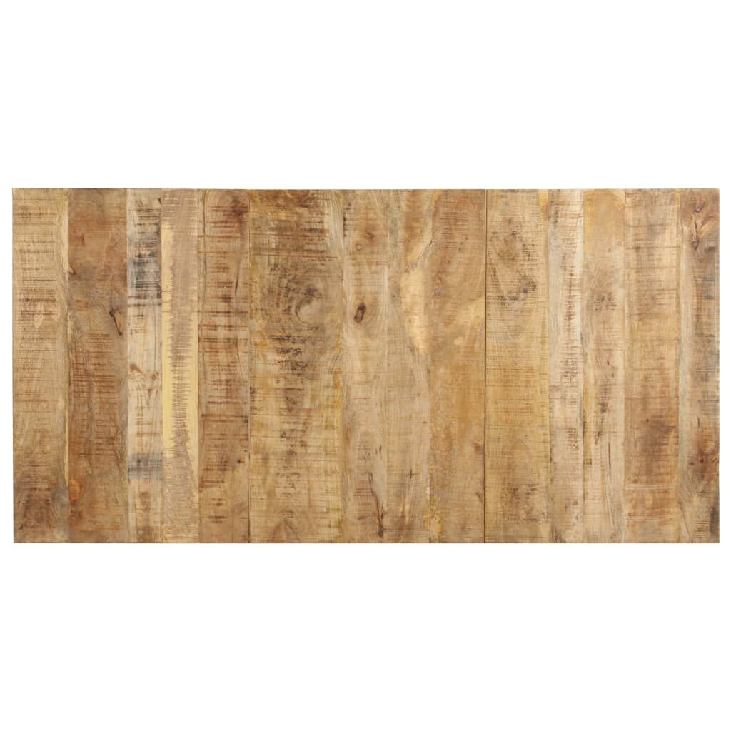 vidaXL Dining Table 180x90x76 cm Rough Mango Wood