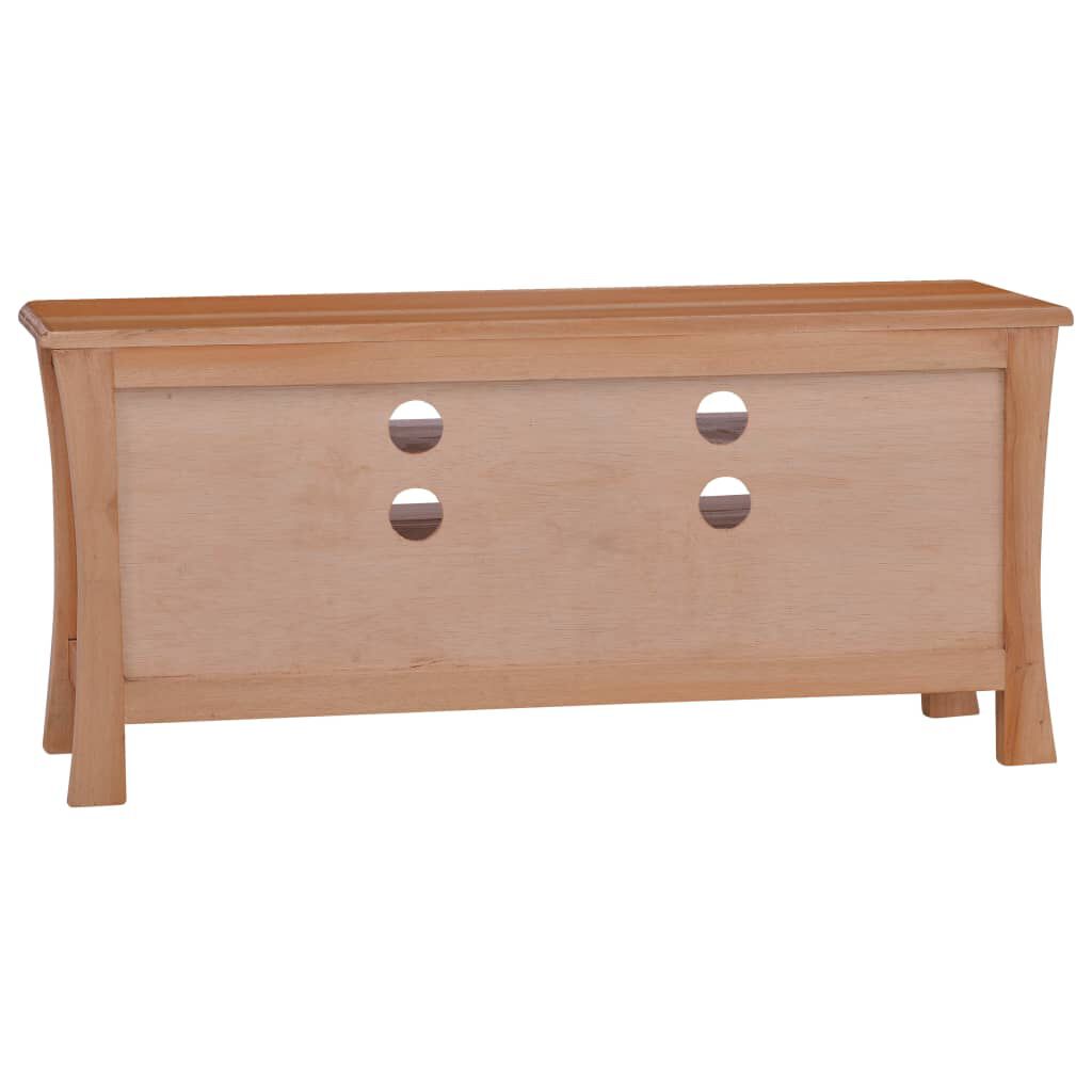 vidaXL TV Cabinet 100x30x45 cm Solid Mahogany Wood