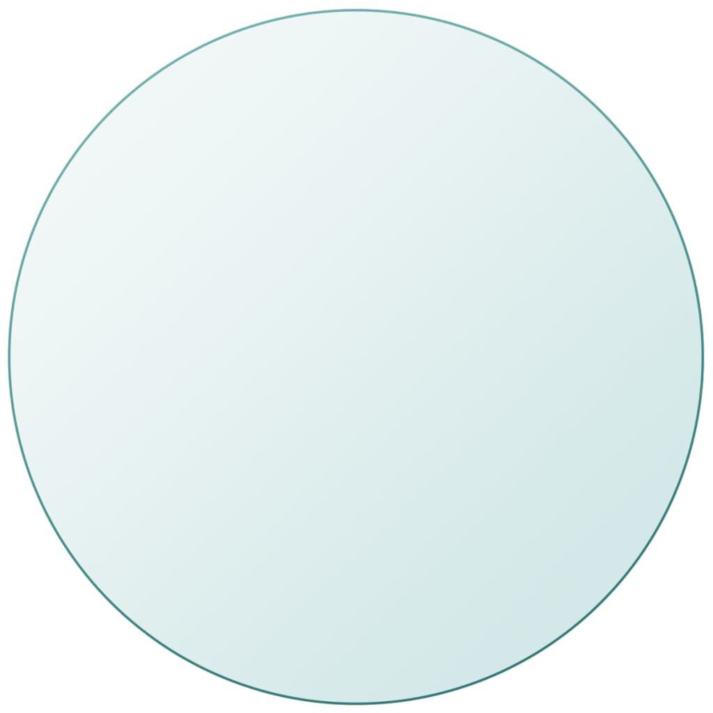 vidaXL Table Top Tempered Glass Round 300 mm