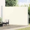 vidaXL Patio Retractable Side Awning 220x500 cm Cream