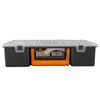 vidaXL Assortment Boxes 2 pcs with Removable Dividers 360x250x85 mm PP