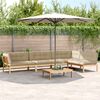 vidaXL 5 Piece Garden Pallet Sofa Set with Cushions Solid Wood Acacia