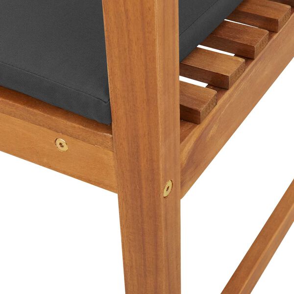 vidaXL Garden Chair Brown 50 x 50 x 91cm Solid Acacia wood