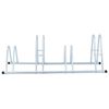 vidaXL Bicycle Stand for 4 Bikes Floor Freestanding Galvanised Steel