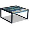 vidaXL Coffee Table Solid Reclaimed Wood 80x80x40 cm