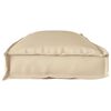 vidaXL Cushion Beige 110 x 40 x 8 cm Oxford Fabric