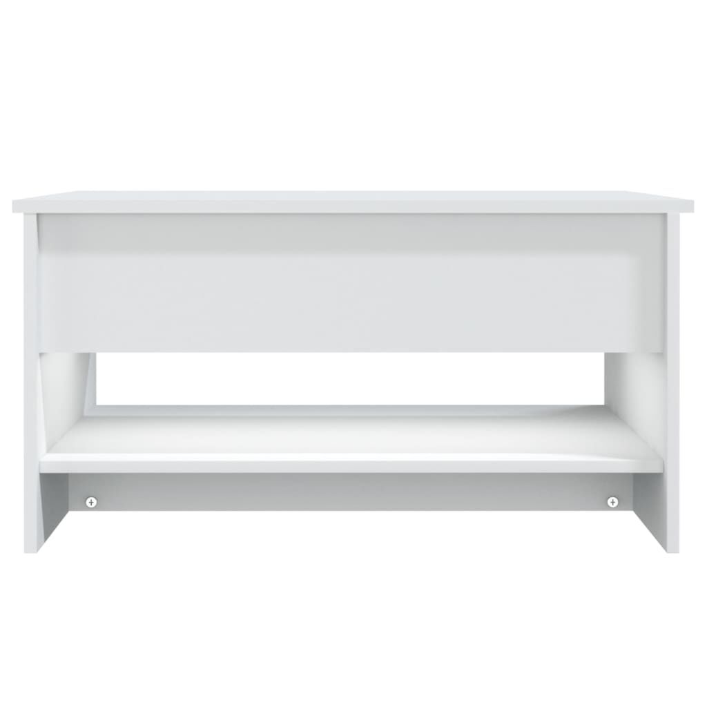 vidaXL Coffee Table White 80x50x40 cm Engineered Wood