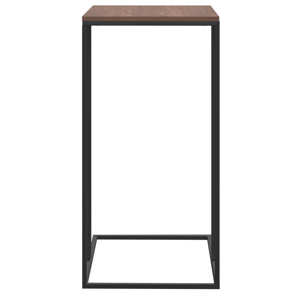 vidaXL Side Table Black 40x30x59 cm Engineered Wood