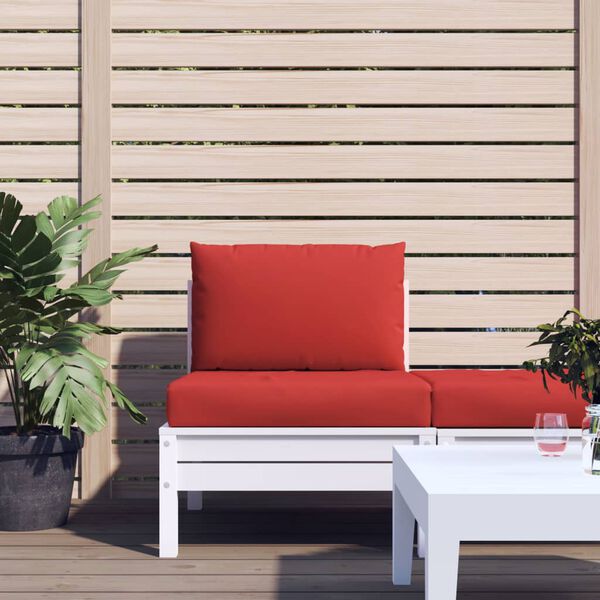 vidaXL Pallet Cushions 2 pcs Red Oxford Fabric
