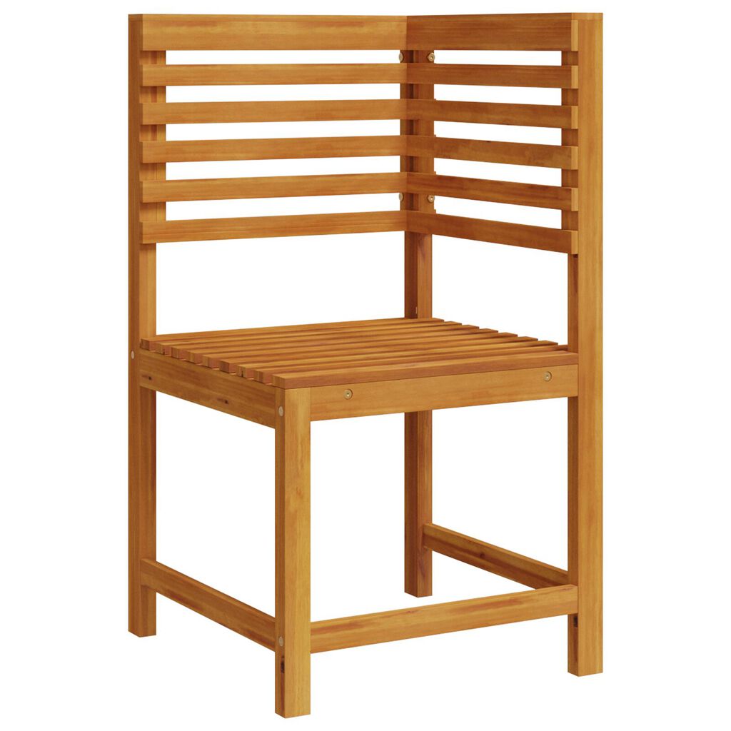 vidaXL 3-Piece Garden Bench Set - Solid Acacia Wood