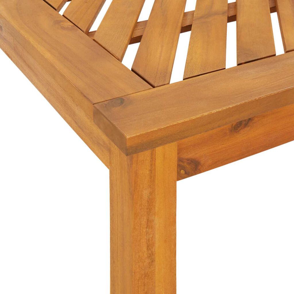 vidaXL Garden Dining Set 3 pcs Brown 150 x 90 x 74 cm