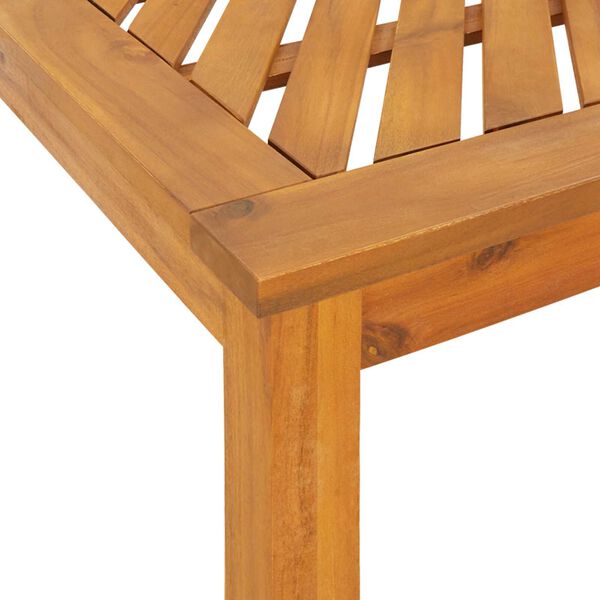 vidaXL Garden Dining Set 3 pcs Brown 150 x 90 x 74 cm