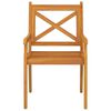 vidaXL 3 Piece Garden Dining Set Solid Wood Acacia