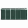 vidaXL Garden Shed Green 191x470x198 cm Galvanised Steel
